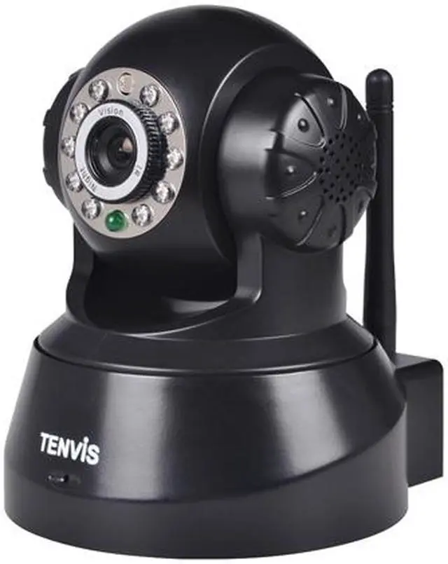 Alt view image 2 of 5 - TENVIS JPT3815W-HD P2P HD 720P Pan/Tilt Day/Night w/ IR Cut 2-Way Audio Wireless IP Camera