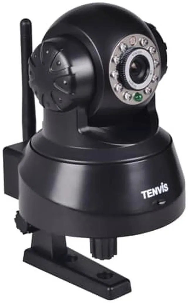 Alt view image 5 of 5 - TENVIS JPT3815W-HD P2P HD 720P Pan/Tilt Day/Night w/ IR Cut 2-Way Audio Wireless IP Camera