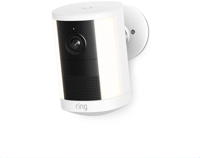 Main image of Ring Spotlight Cam 2K (2nd Gen) - Battery, 6x Enhanced Zoom, 550 Lumen Spotlight, Advanced Motion Detection, Wi-Fi, White