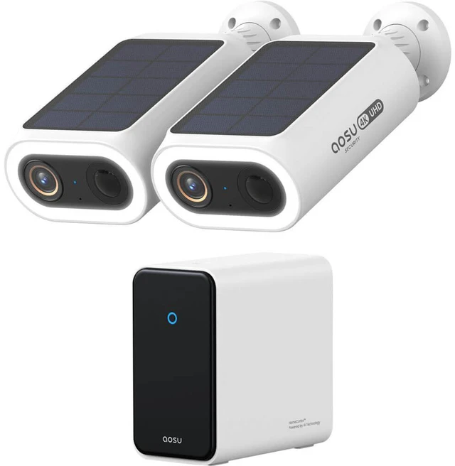 Main image of Aosu C8S2EA11 SolarCam P1 Max Outdoor 4K Wireless Surveillance Cameras with aosuCortex System
