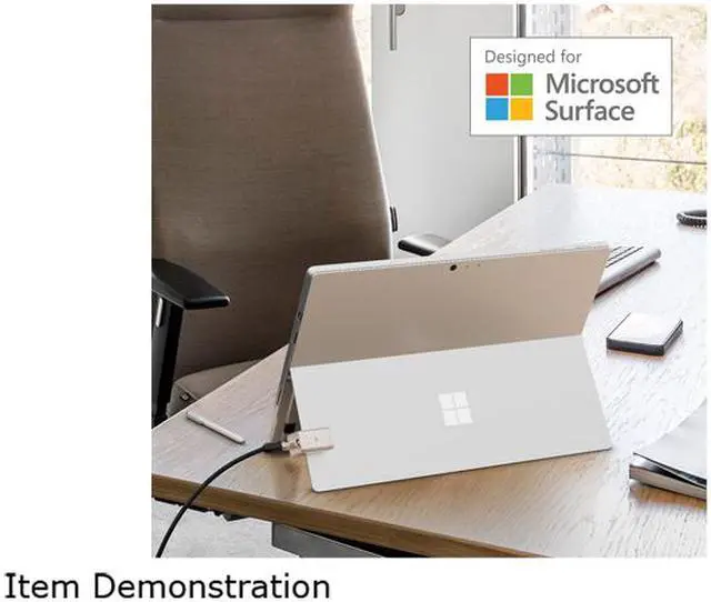 Alt view image 6 of 6 - KEYED CABLE LOCK FOR SURFACE