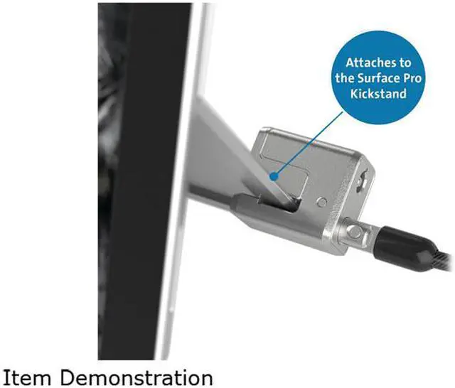 Alt view image 3 of 6 - KEYED CABLE LOCK FOR SURFACE