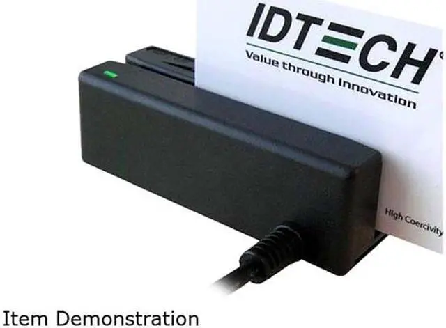 Main image of ID TECH IDMB-332112B MINIMAG 2,RS232 MSR,BLACK, TRK 1/2