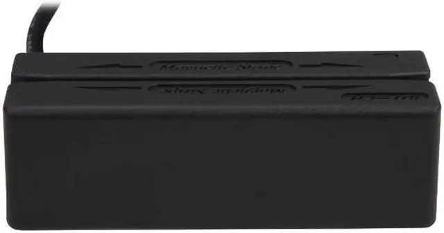 Alt view image 3 of 6 - ID Tech IDMB-354133B MiniMag Duo Compact Dual Headed Magstripe Swipe Credit Card Reader