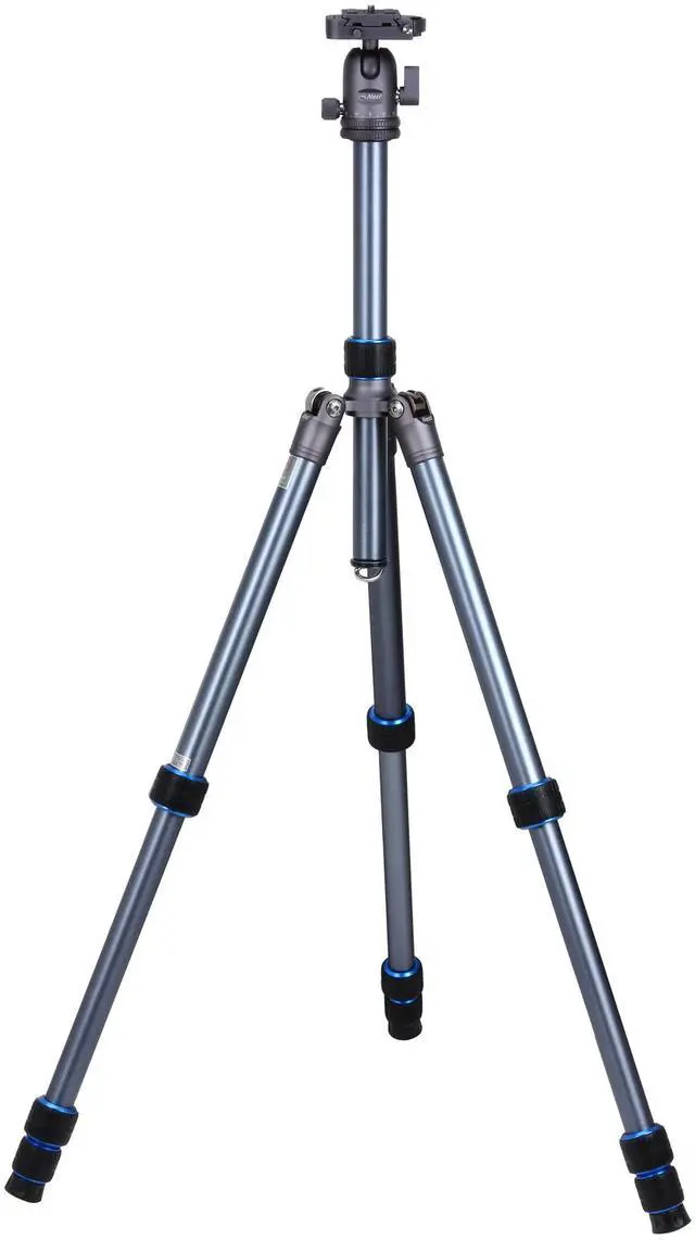 Alt view image 5 of 9 - Dolica Nest LS600AK - 60" Aero Space Aluminum Grade Professional Tripod with Ball Head and Integrated Monopod