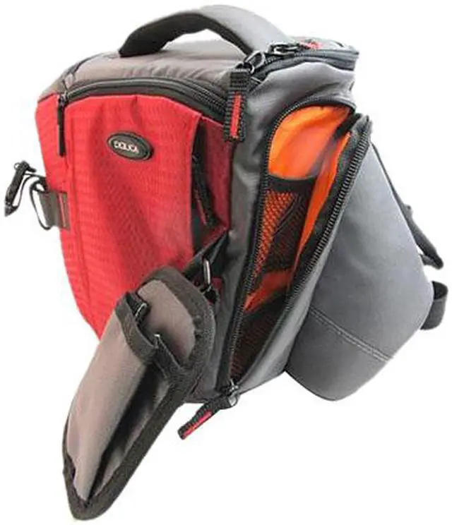 Alt view image 4 of 6 - DOLICA SB-015RD Red Professional DSLR/ Mirrorless ILC Sling Bag