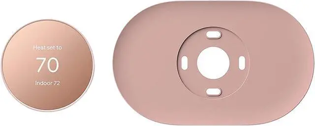 Alt view image 2 of 11 - Google Nest Thermostat (Sand)