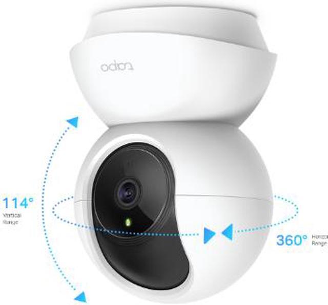 TP-Link Tapo Pan/Tilt Security Camera for Baby Monitor, Pet Camera w/  Motion Detection, 1080P, 2-Way Audio, Night Vision, Cloud & SD Card  Storage, Works with Alexa & Google Home (Tapo C200) 