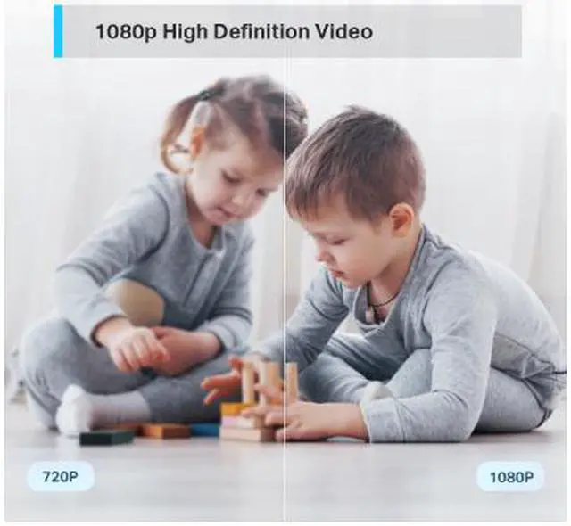 Alt view image 5 of 5 - TP-Link Tapo Pan/Tilt Security Camera for Baby Monitor, Pet Camera w/ Motion Detection, 1080P, 2-Way Audio, Night Vision, Cloud & SD Card Storage, Works with Alexa & Google Home (Tapo C200)