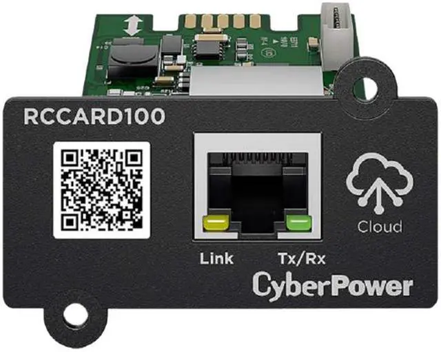 Alt view image 2 of 3 - CyberPower RCCARD100 CyberPower Cloud Monitoring Card