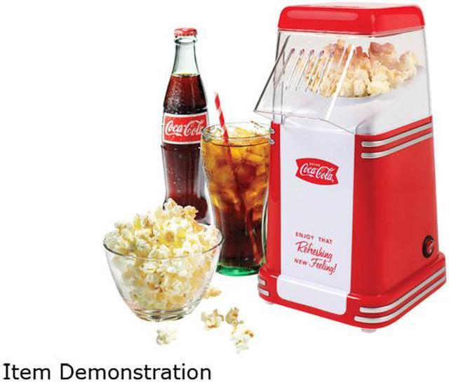 Nostalgia Rhp310coke Coca-Cola Mini Hot Air Popcorn Popper