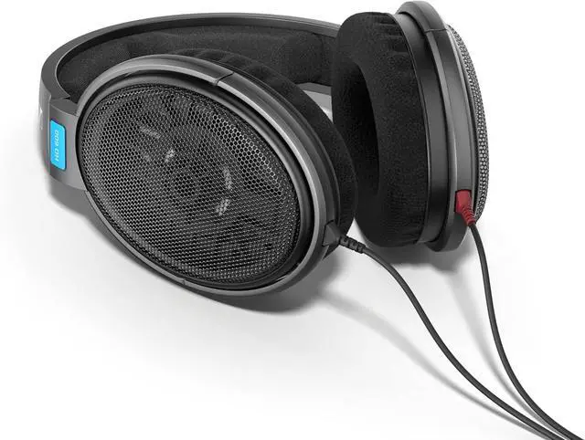 Alt view image 8 of 10 - Sennheiser HD 600 - Audiophile Open-Back Dynamic Wired Headphones Over Ear with Natural Soundstage and Premium Comfort for Music Lovers, Open Metal Earpiece Covers, Black