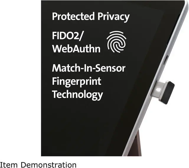 Alt view image 7 of 7 - Kensington VeriMark IT Fingerprint Key - FIDO2/WebAuth, Windows Hello & Windows Hello for Business (K64704WW)