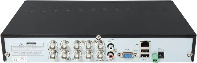 Alt view image 4 of 11 - KGuard NS801-4CW214H-500G 8 Channel H.264 DVR Surveillance DIY System, CCD Sensor, Night Vision, Outdoor Housing Camera, 500GB HDD Included