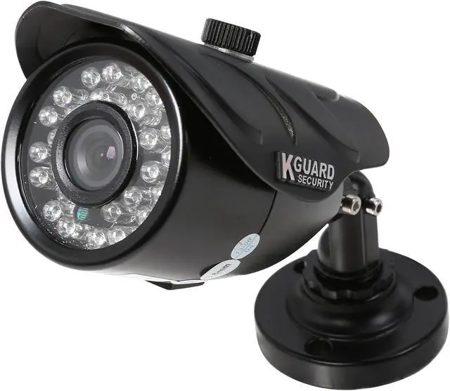 Alt view image 6 of 11 - KGuard NS801-4CW214H-500G 8 Channel H.264 DVR Surveillance DIY System, CCD Sensor, Night Vision, Outdoor Housing Camera, 500GB HDD Included