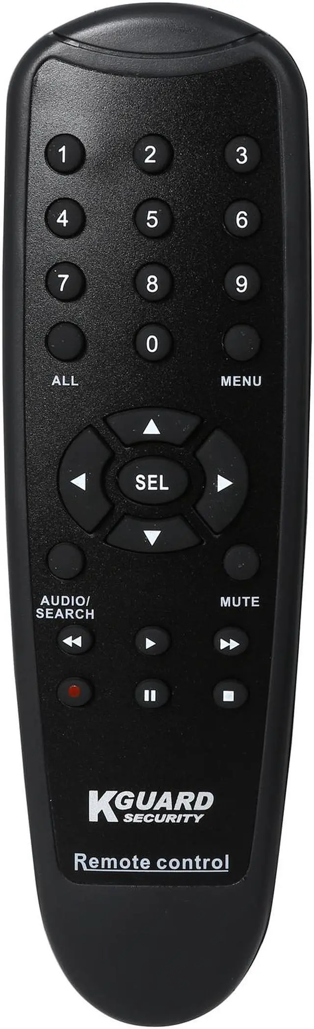 Alt view image 10 of 11 - KGuard NS801-4CW214H-500G 8 Channel H.264 DVR Surveillance DIY System, CCD Sensor, Night Vision, Outdoor Housing Camera, 500GB HDD Included