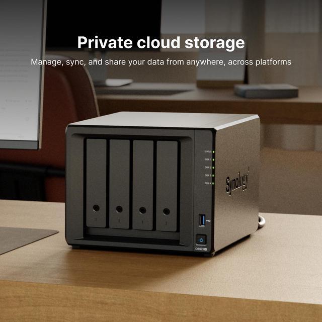 Alt view image 2 of 11 - Synology 4-Bay NAS DiskStation DS923+