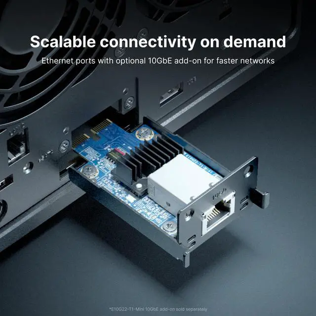 Alt view image 3 of 11 - Synology 4-Bay NAS DiskStation DS923+