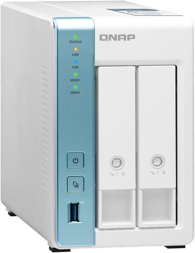 Alt view image 5 of 12 - QNAP TS-231P3-4G 2 Bay Home & Office NAS with one 2.5GbE Port