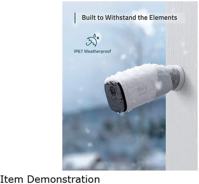 Alt view image 3 of 4 - Eufy Security eufyCam 2 Wireless Home Security Camera System, 365-Day Battery Life, HD 1080p, IP67 Weatherproof, Night Vision, Compatible with Amazon Alexa, 2-Cam Kit, No Monthly Fee