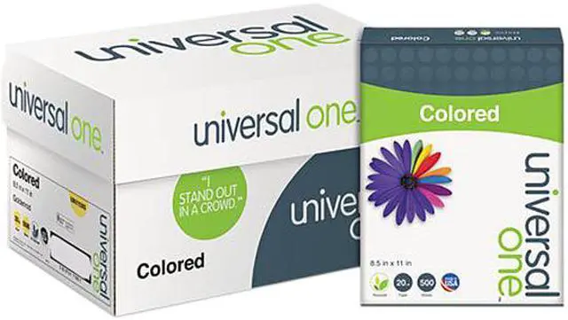 Alt view image 2 of 2 - Universal UNV11205 Colored Paper, 20lb, 8-1/2 x 11, Goldenrod - 1 Ream (500 Sheets)