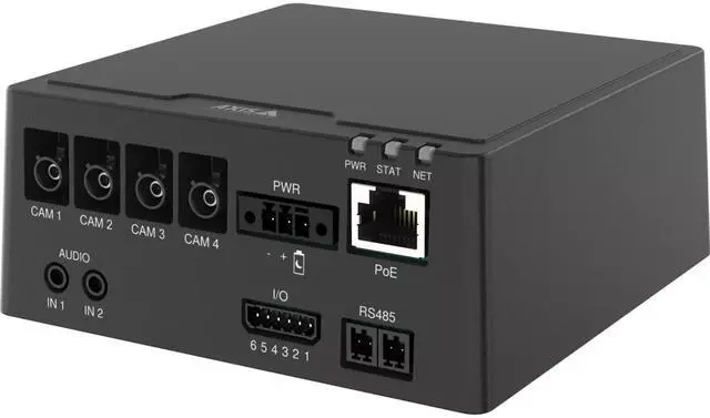 Alt view image 2 of 3 - Axis F9114-R Mk II Main - 4-channel unit for high-vibration environments - AI-based 02999-001