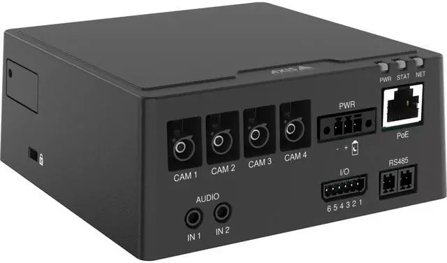 Alt view image 3 of 3 - Axis F9114-R Mk II Main - 4-channel unit for high-vibration environments - AI-based 02999-001