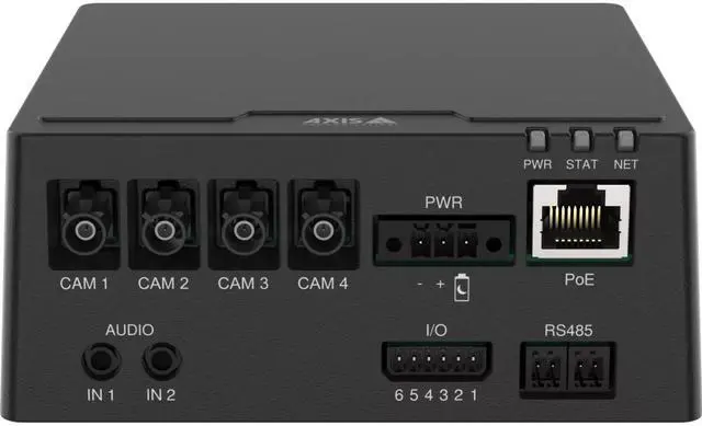Main image of Axis F9114-R Mk II Main - 4-channel unit for high-vibration environments - AI-based 02999-001