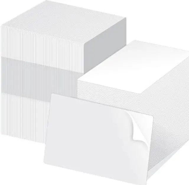 Main image of Fargo UltraCard Adhesive Paper-Backed Cards - CR-80 - 3.38" x 2.12"