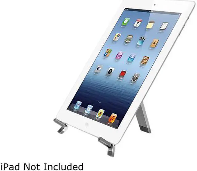 Alt view image 3 of 5 - Aluratek ATST01F Aluratek Universal Tablet / iPad / eReader Stand - Horizontal, Vertical - 6.3" x 5" x 7"
