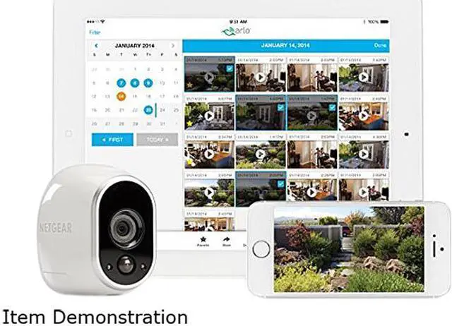 Alt view image 4 of 4 - NETGEAR Arlo Smart Security System - 2 HD Wire-Free Camera, Indoor / Outdoor with Night Vision (VMS3230-100PAS)