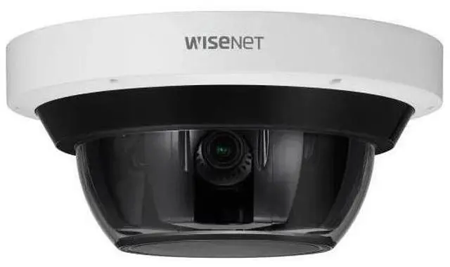 Main image of Hanwha PNM-9085RQZ1 WiseNet P 20MP 4-Sensor PTRZ Outdoor Dome Camera (NOB)