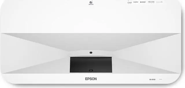Alt view image 5 of 11 - Epson PowerLite 810E 3LCD Extreme Short Throw Lamp-Free Laser Display Projector with 4K Enhancement - V11HA99020