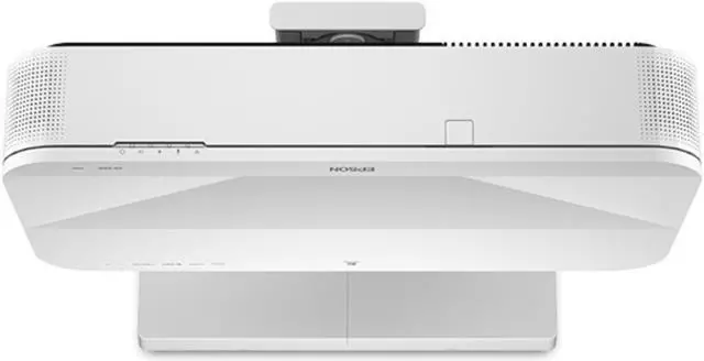 Alt view image 9 of 11 - Epson PowerLite 810E 3LCD Extreme Short Throw Lamp-Free Laser Display Projector with 4K Enhancement - V11HA99020