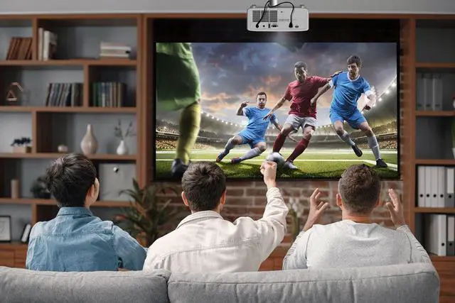 Alt view image 11 of 12 - Optoma HZ40HDR Full HD 1080p resolution Gaming and Home Entertainment Projector | 4,000 Lumens for Lights-On Viewing