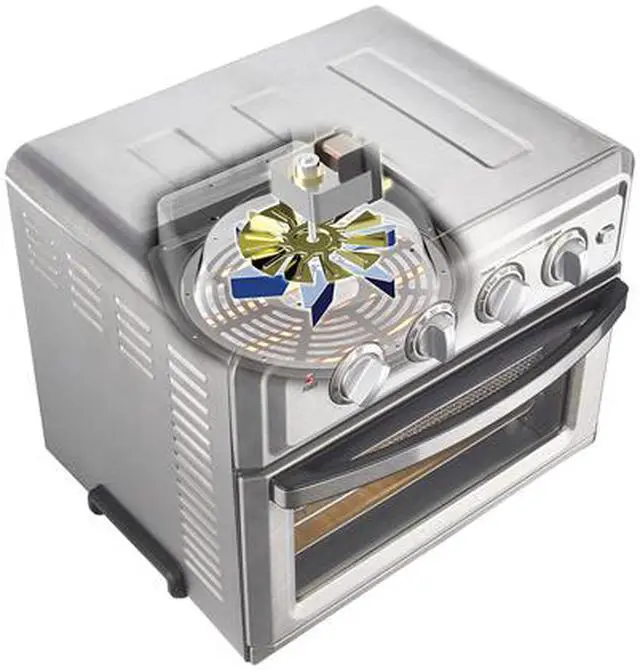 Alt view image 3 of 7 - Cuisinart AirFryer Toaster Oven TOA-60