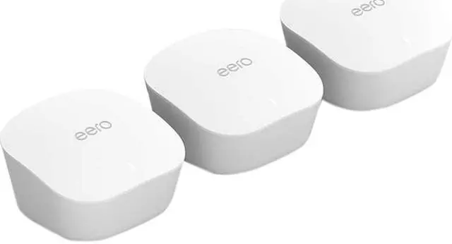 Main image of Amazon eero mesh WiFi system - router replacement for whole-home coverage (3-pack)