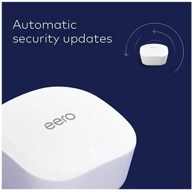 Alt view image 5 of 5 - Amazon eero mesh WiFi system - router replacement for whole-home coverage (3-pack)