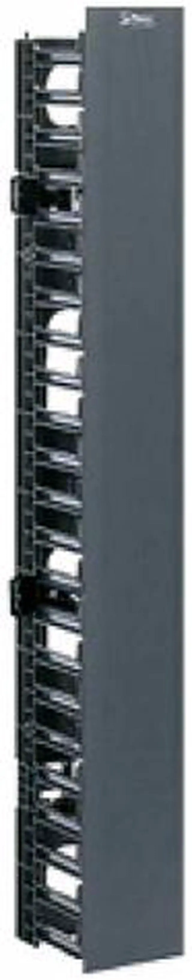 Main image of Panduit - WMPVF45E - Panduit WMPVF45E Cable Manager - Black - 1 Pack - 45U Rack Height