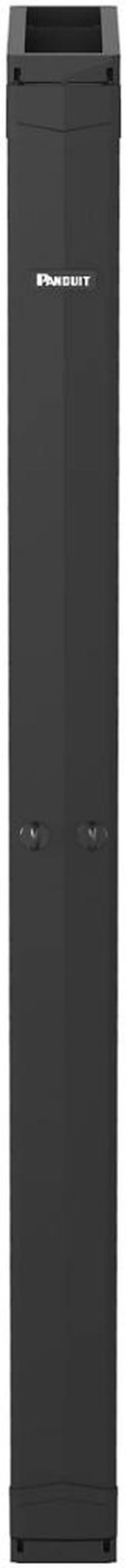 Alt view image 3 of 4 - Panduit PR2V Vertical Dual Sided Manager - Black - 1 Pack - Steel, Acrylonitrile Butadiene Styrene (ABS) PR2VD06