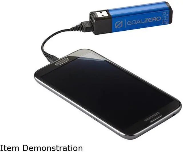 Alt view image 3 of 3 - Goal Zero Flip 10 Rechargeable 2600 mAh Power Bank (Photo Blue)