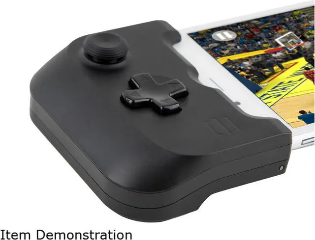 Alt view image 4 of 8 - Gamevice Controller for iPhone 7, 7 Plus, 6S, 6S Plus, 6, 6 Plus - Black