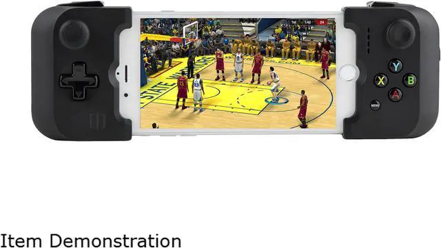 Alt view image 2 of 8 - Gamevice Controller for iPhone 7, 7 Plus, 6S, 6S Plus, 6, 6 Plus - Black