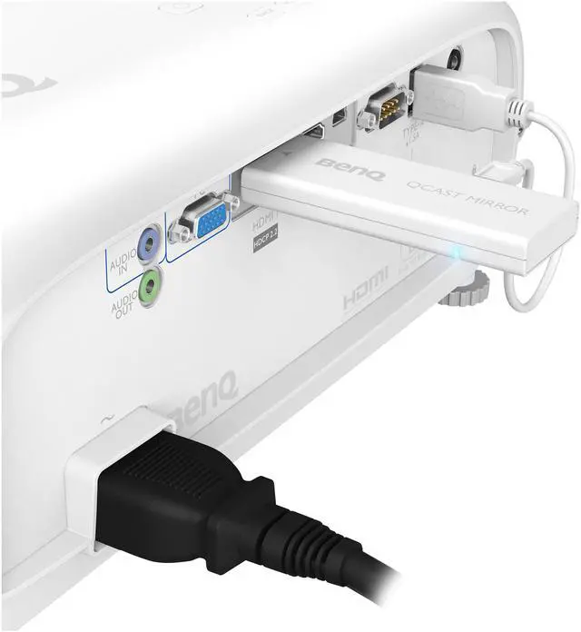 Alt view image 10 of 10 - BenQ TK800 4K HDR DLP Projector 3000 Lumens