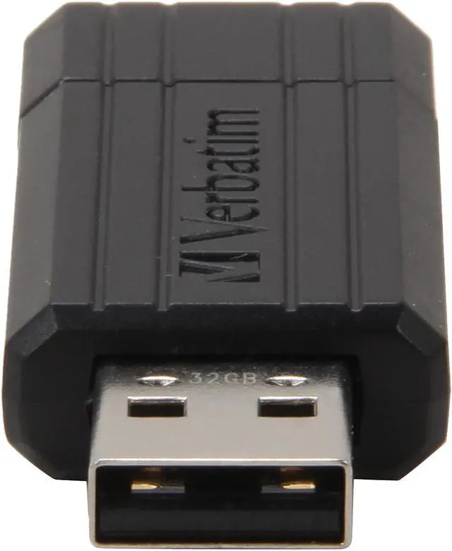 Alt view image 3 of 5 - Verbatim Pinstripe 32GB USB 2.0 Flash Drive 49064