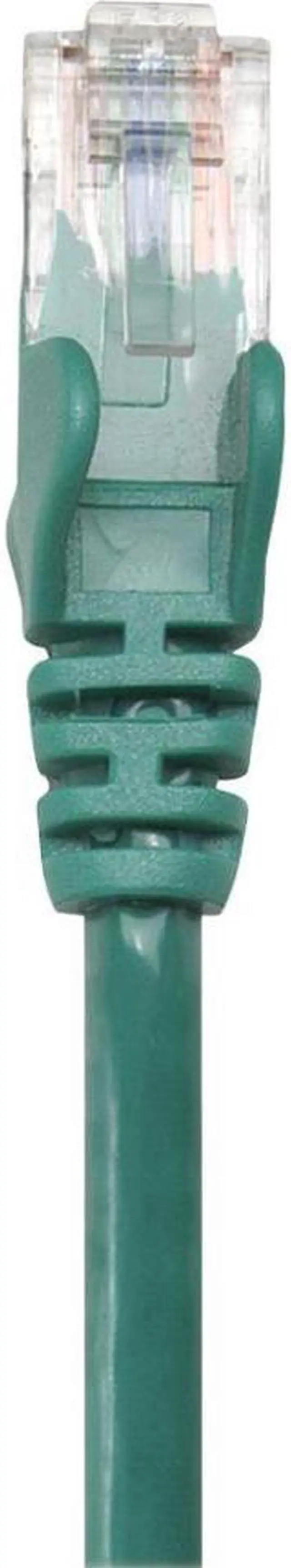 Alt view image 3 of 5 - Intellinet Network Cable, Cat5e, UTP, RJ45 Male / RJ45 Male, 14 ft., Green