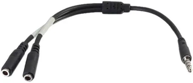 Main image of 6IN 4PIN 3.5MM M TO DUAL
