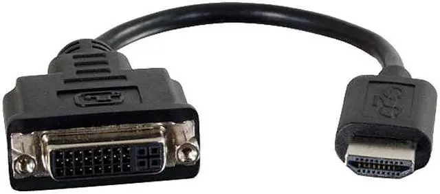 Main image of C2g 8In Hdmi To Dvi Adapter Converter Dongle - M/F Black