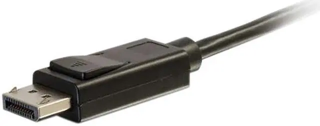 Alt view image 3 of 4 - C2G 54301 Mini DisplayPort to DisplayPort Adapter Cable M/M, 4K UHD Compatible, Black (6 Feet, 1.82 Meters)