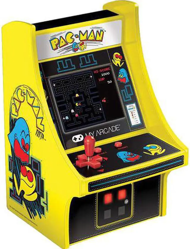 Main image of DREAMGEAR DG-DGUNL-3220 6IN COLLECTIBLE RETRO PACMAN MICRO PLAYE